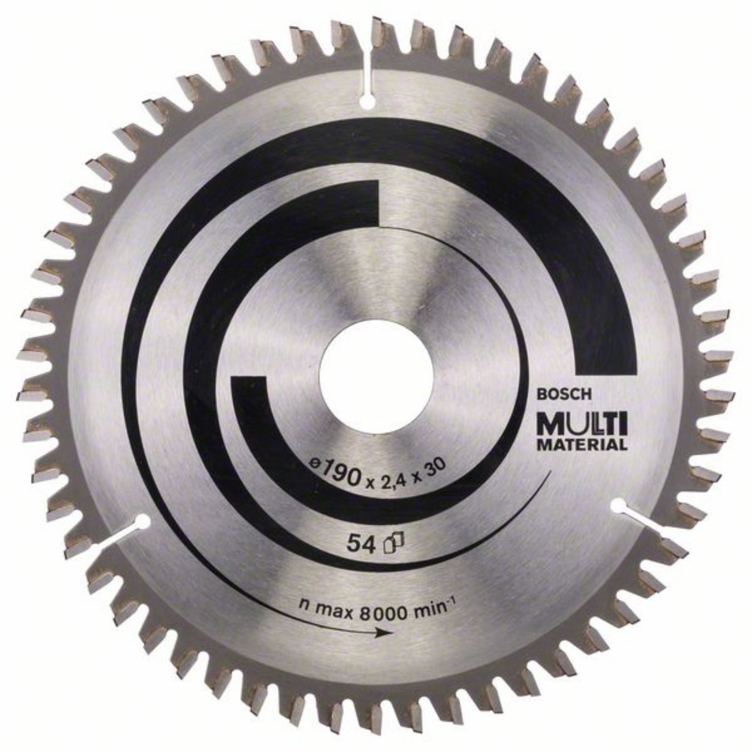 Bosch Kreissägeblatt MM MU H 190x30-54 Kreissägeblatt 2608640509