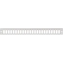 EFB VSB-FP24SCDV - Frontblende, 24x SC Duplex / LC Quad, grau
