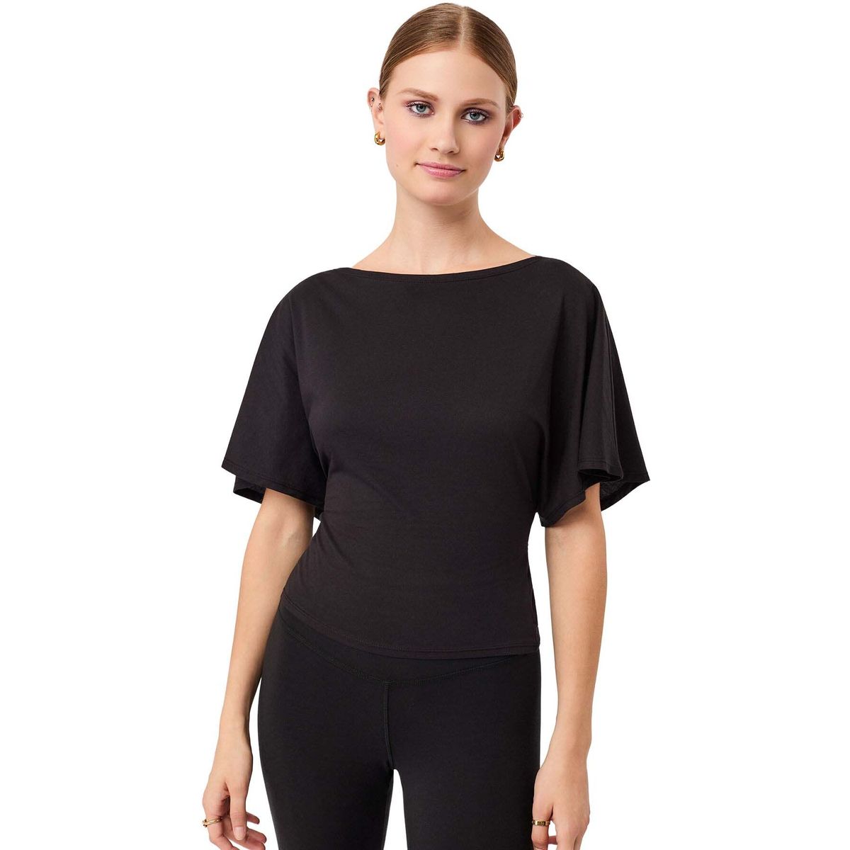 Mandala Back Bow Tee black XL TS17JE12-Back-Bow-Tee-black-XL