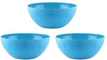 ybm home Serving Bowl for Fruits, Cereal or Salads, 8-10-Inch, 1282-3blue