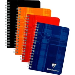 Clairefontaine, Heft + Block, Spiralheft (Kariert, Weicher Einband)