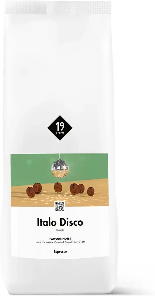 19grams - Italo Disco Espresso - 1 kg Ganze Bohne - Intensität: 5/6