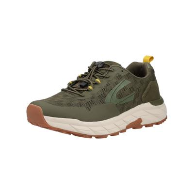 Sneaker CAMEL ACTIVE "camel active Sneaker Nubukleder/Textil", Herren, Gr. 42, grün (khaki), Nubukleder, Textil, Schuhe Sneaker