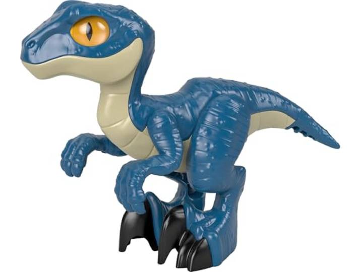 Fisher-Price Imaginext Jurassic World Raptor XL, extra groot dinosaurusfiguur voor kinderen van 3 tot 8 jaar, GWP07