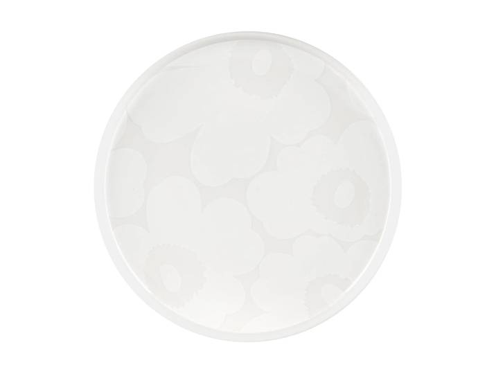Marimekko Assiette Unikko Ø20 cm White-off white