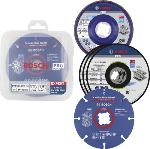 Bosch Accessories 2608619374 Fächerschleifscheibe Durchmesser 125mm 5St.
