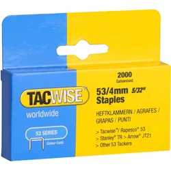 TACWISE Heftklammern 53/4mm verzinkt VE=2000 Stück