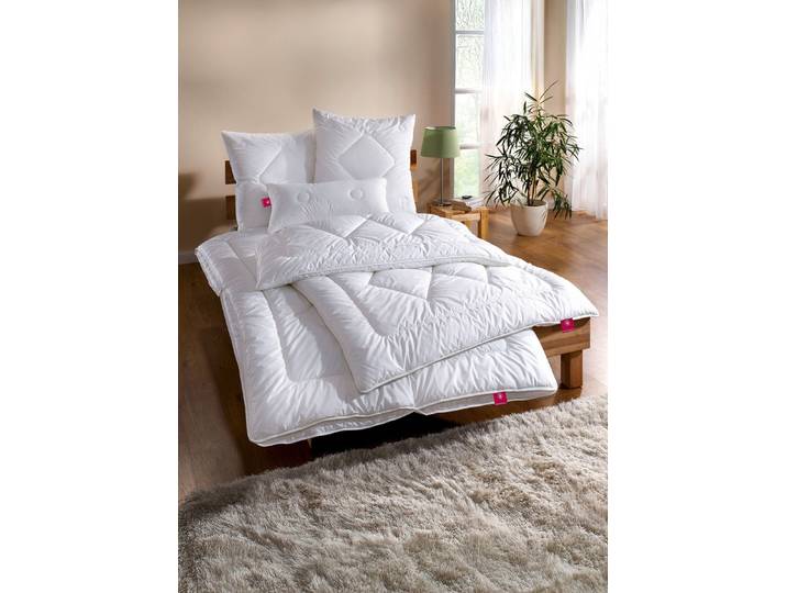 Bettwarenprogramm mit Aloe Vera-Veredelung, Weiss, Größe 103 (135/200 cm), Steppbett