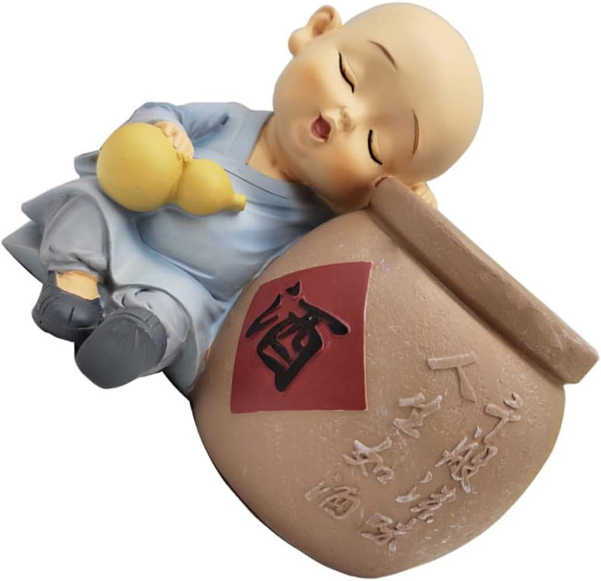 Monnik Standbeeld Zen Beeldje voor Huisdecoratie