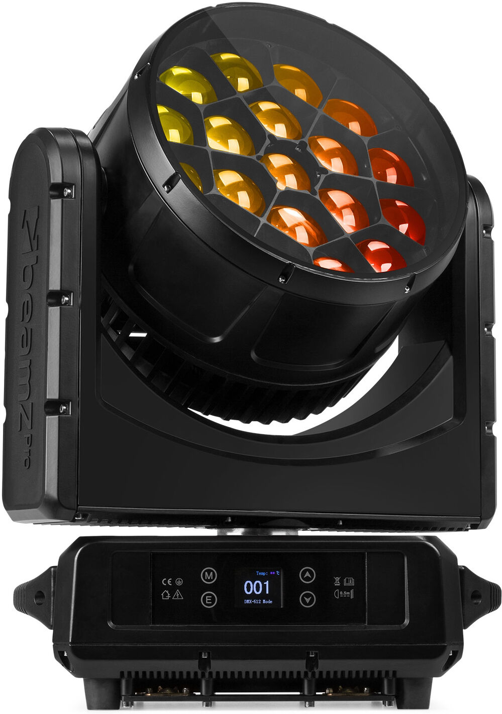 Beamz Pro Nereid1940 Outdoor Led Moving Head Zoom 19x40w