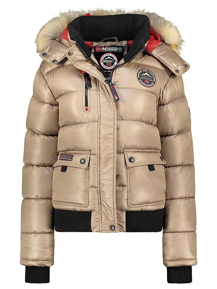 Geographical Norway Winterjacke "Bugs" in Beige - M