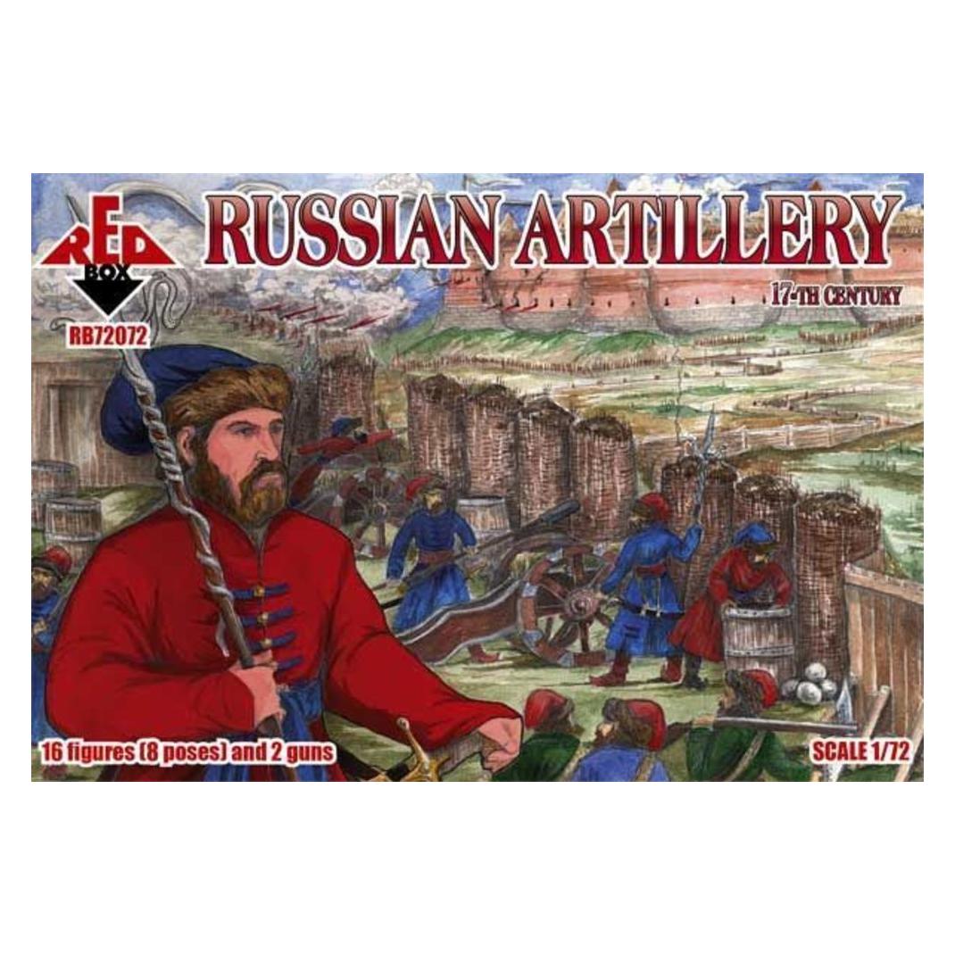 Red Box Russian Artillery, 17th century (RB72072)