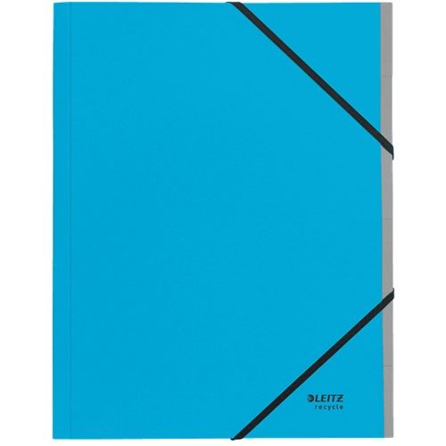 LEITZ Ordnungsmappe recycle 3914 6 Fächer blau