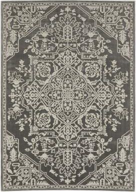 Style Haven Ingram Two-Tone Traditional Medallion Area Rug