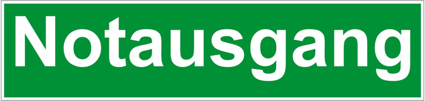 Eichner Fluchtwegsschild Notausgang (9225-14111-030)
