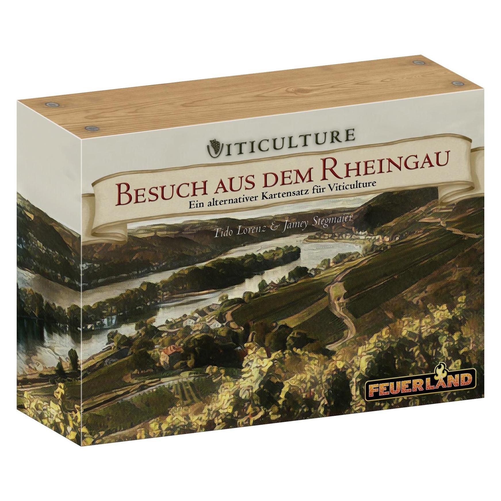 Feuerland FEU63547 - Besuch aus dem Rheingau: Viticulture, ab 12 Jahren (Erweiterung, DE-Ausgabe) (Deutsch, 1 - 6 Spieler) (FEU63547)