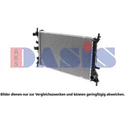 Kühler Motorkühlung AKS DASIS 091480N für Ford Focus I Turnier
