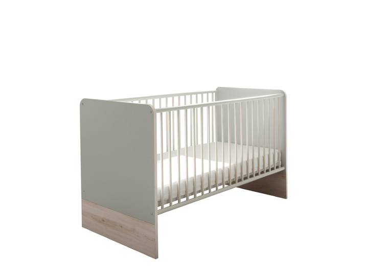 Babybett FIEN grau/ braun