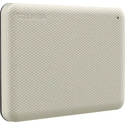 TOSHIBA Canvio Advance Festplatte, 2 TB HDD, 2,5 Zoll, extern, Hellbeige