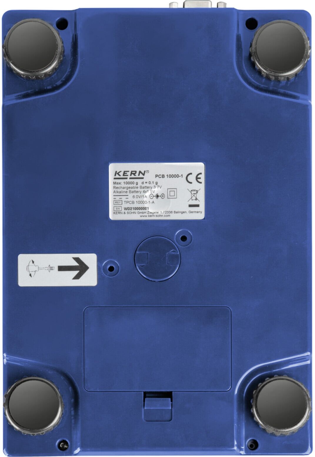 Kern Präzisionswaage PCB 3000-2, Wägebereich 3600 g, Ablesbarkeit 0,01 g ; KERN & Sohn)