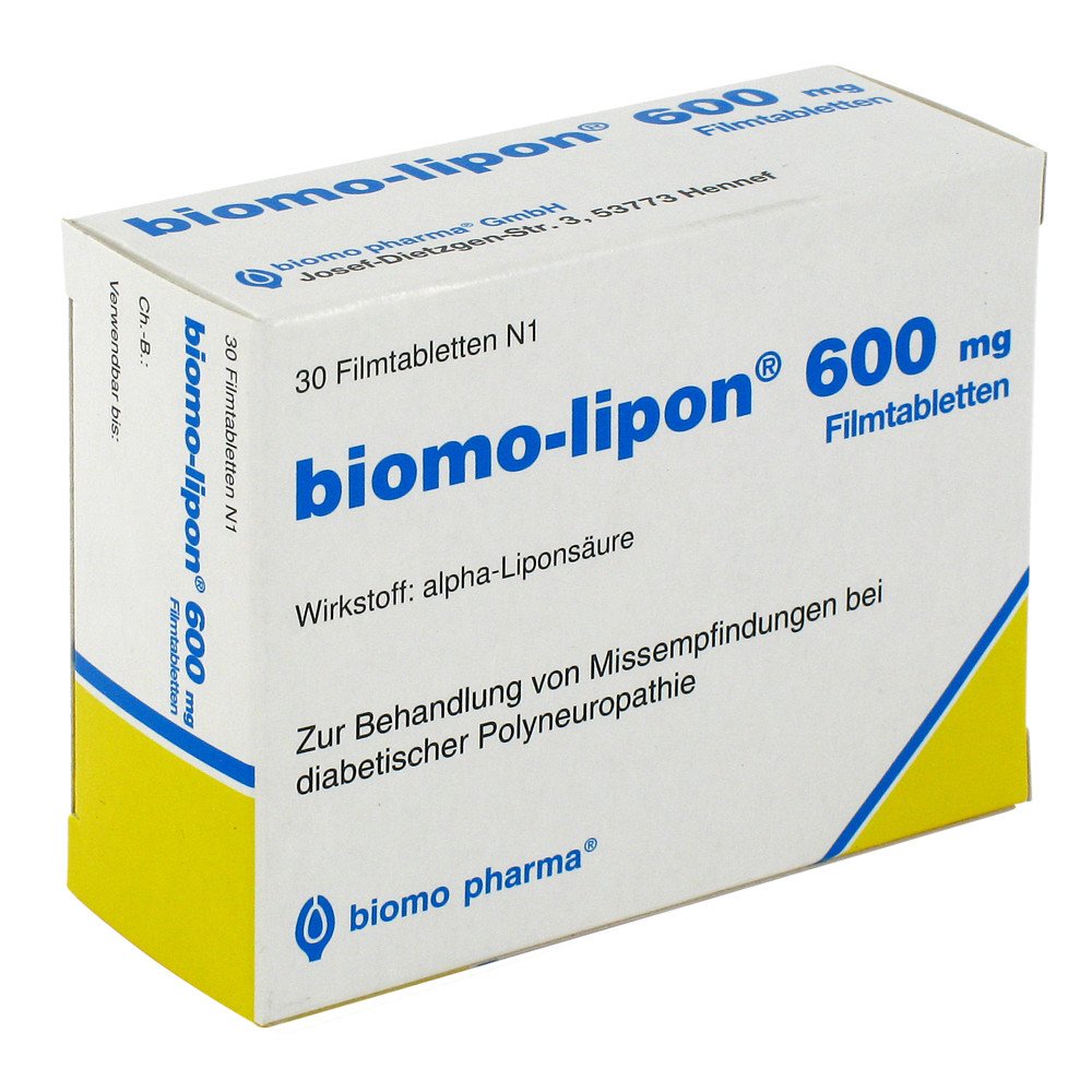 biomo pharma GmbH Biomo-Lipon 600 06897586