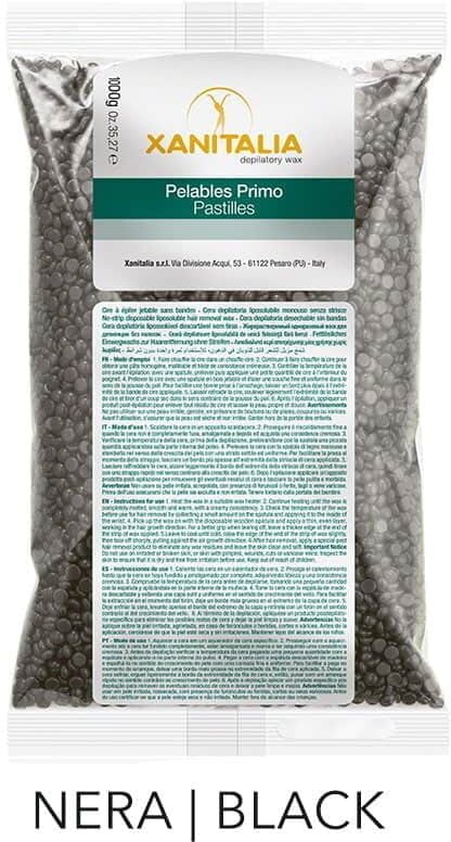 CERA BRASILIANA CERETTA SENZA STRISCE INDOLORE PALLINE NERA BLACK