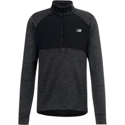 NEW BALANCE Athletics Heat Grid Funktionsshirt Herren | Gr. M | schwarz - schwarz