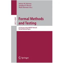 Formal Methods and Testing, Fachbücher von Robert M. Hierons, Mark Harman, Jonathan P. Bowen