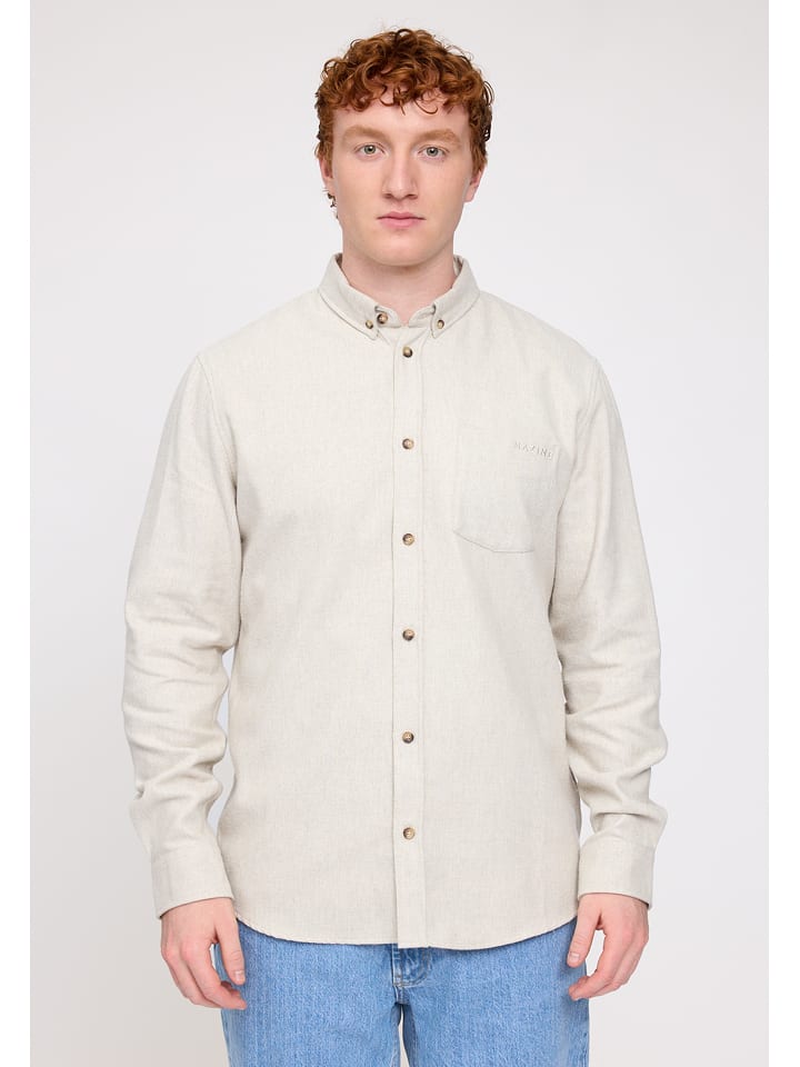 MAZINE Hemd in Beige - S