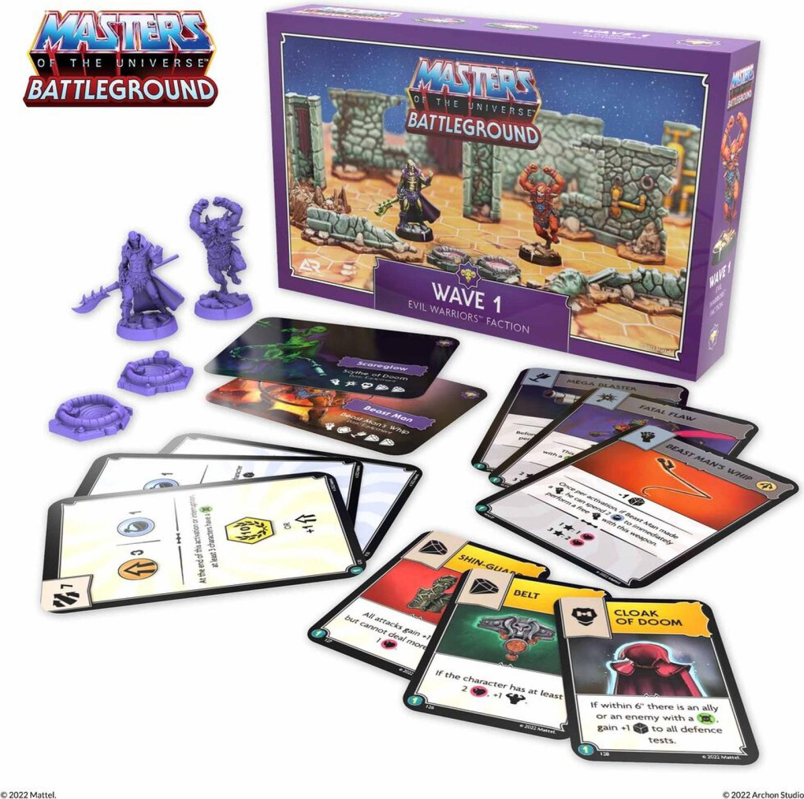 Archon Studio MotU Wave 1: Faction van de Evil Warriors (Engels)