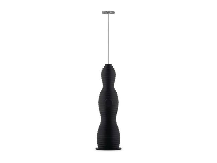Alessi Mousseur à lait Pulcina 27,5 cm Noir