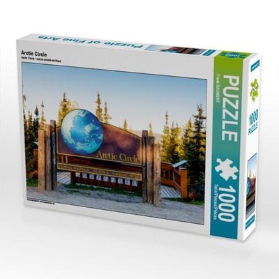 CALVENDO Puzzle Arctic Circle 1000 Teile Puzzle quer | 1000 Teile Lege-Größe 64 × 48 cm Foto-Puzzle für glückliche Stunden