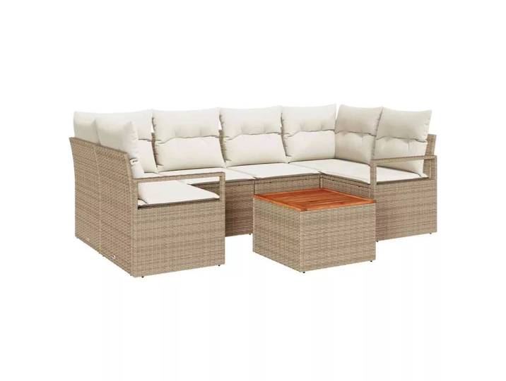 VidaXL - Modulare sofagarnitur poly-rattan, One Size, Multicolor
