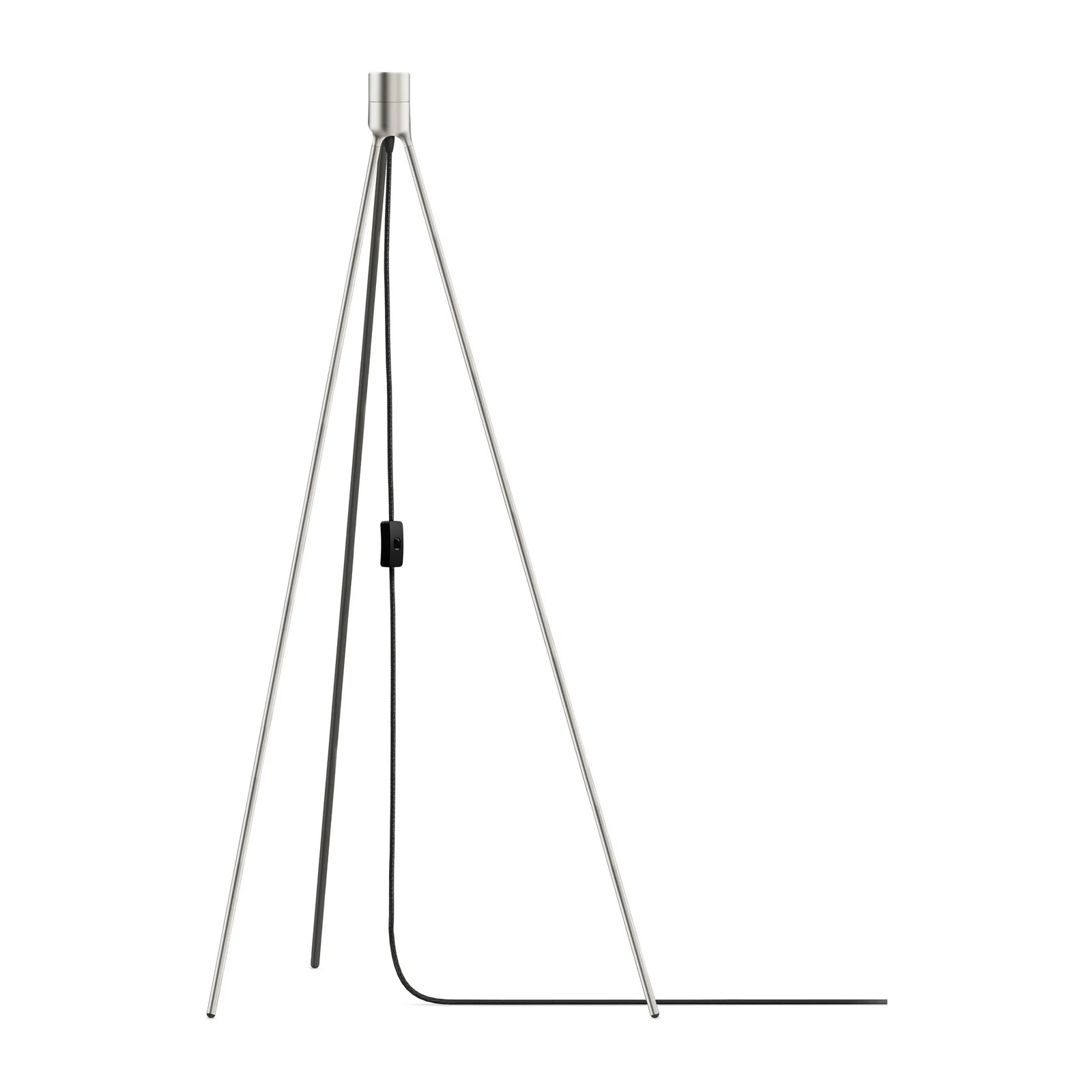 Umage Tripod vloerlamp Geborsteld staal