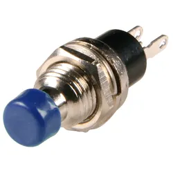T 113A BL - Miniatur-Drucktaster 0,5A-24VAC, 1x (Ein), bl