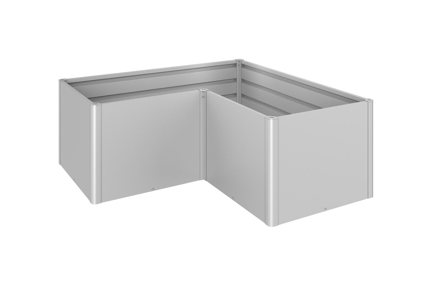 BIOHORTGARTE HochBeet Gr. L2x1 silber-metallic 16924850
