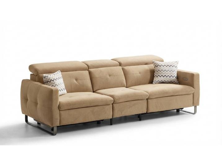 JVmoebel Polstergarnitur Design Stoffsofa in harmonischer Farbgebung für modernes Wohnen, (2 tlg.WOHNZIMMER SET (3+3 SITZER SOFA), Made in Europa