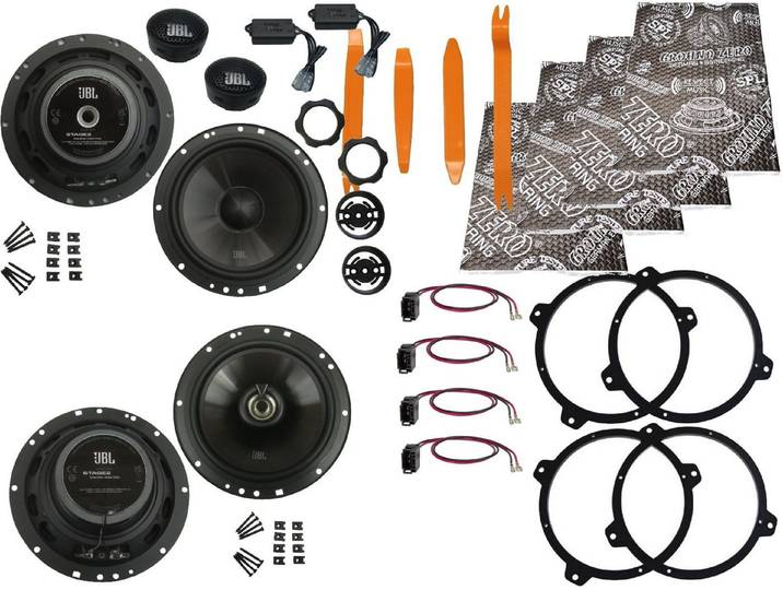 DSX JBL Boxen für BMW 3er E46 Coupe Tür vorne Heckablage Bügel Dämmmatte Auto-Lautsprecher (150 W)