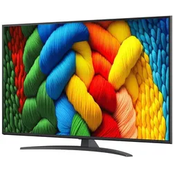 LG 43NANO81A6A (43", LED, 4K, 2025), TV, Schwarz