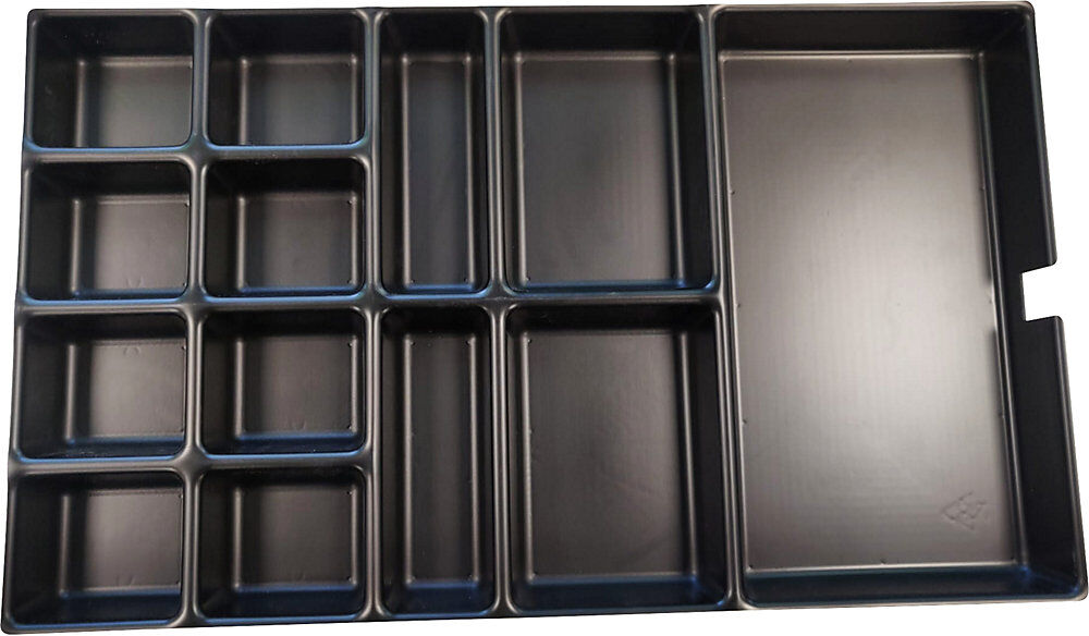Schubladeneinteilungs-Set, VE 2 Stk, für 2 Schubladen eurokraft pro