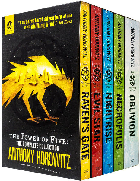 Walker Books Anthony Horowitz 17 Books Collection Power Of Five And Alex Rider Series Set Pack Anthony Horowitz..