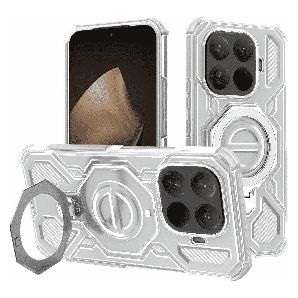Techsuit - Carbon Shield PRO - Xiaomi 15T Pro - White Transparent (Xiaomi 15T Pro) (64980445)