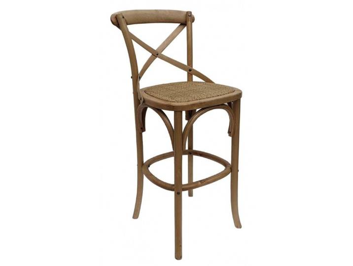 Chaise haute bistrot - Bois - Beige - Interior's