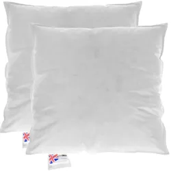 FÜLLKISSEN 2er-Set – 80/80 cm, Gänsefedern & Daunen
