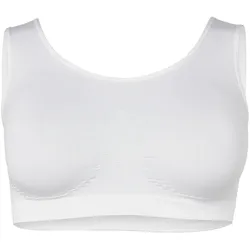 Tchibo - Seamless-Bustier - Damen - Gr. L - weiß