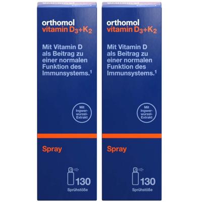 Orthomol Vitamin D3+K2 Spray x2 2x20 ml
