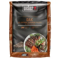 100 % natürliche Holzpellets aus Eichenholz Weber – 8 kg