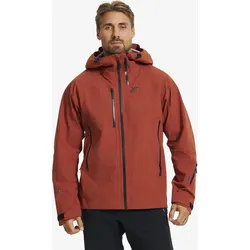 Cyclone 3L Shell Jacket Herren Rusty Orange, Größe:L - Jacken > Regen- & Hardshelljacken - Orange
