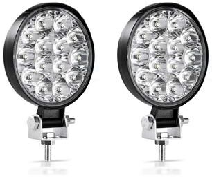 Inspired Living High Performance LED Light Bar 42W 48W For Offroad Trucks, SUVs & Boats 2pcs 42w Work Light