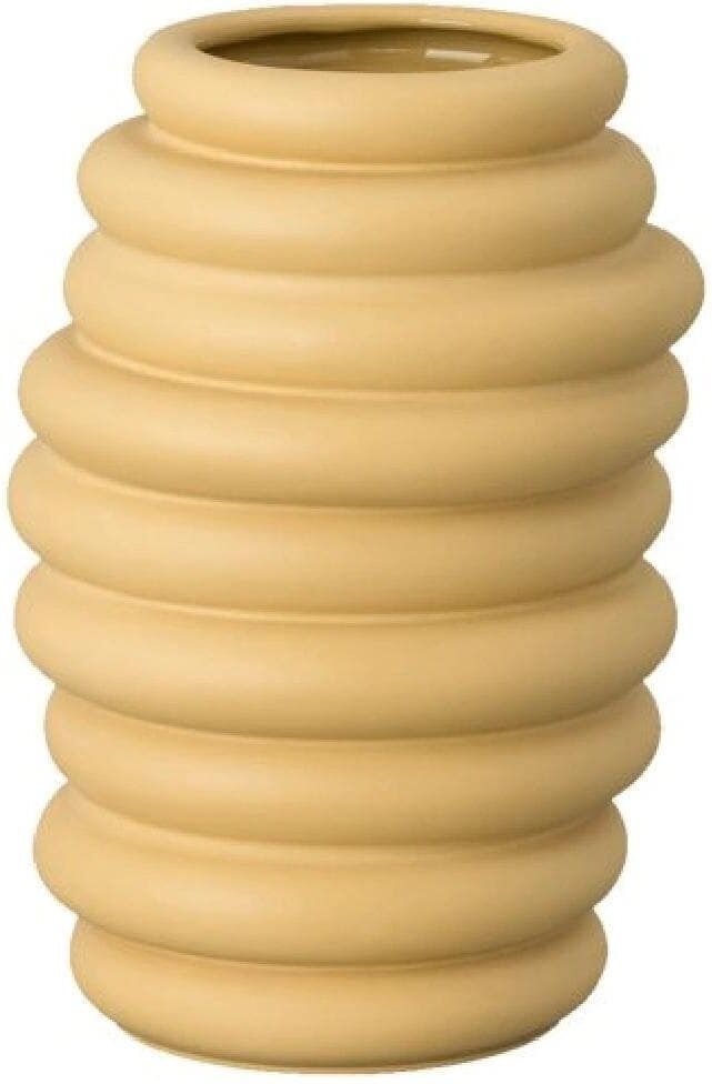 Tischvase ROSENTHAL "Hop 14 cm", beige, H:14cm, Keramik, Vasen, Tischvase beige B/H/T: 14cm